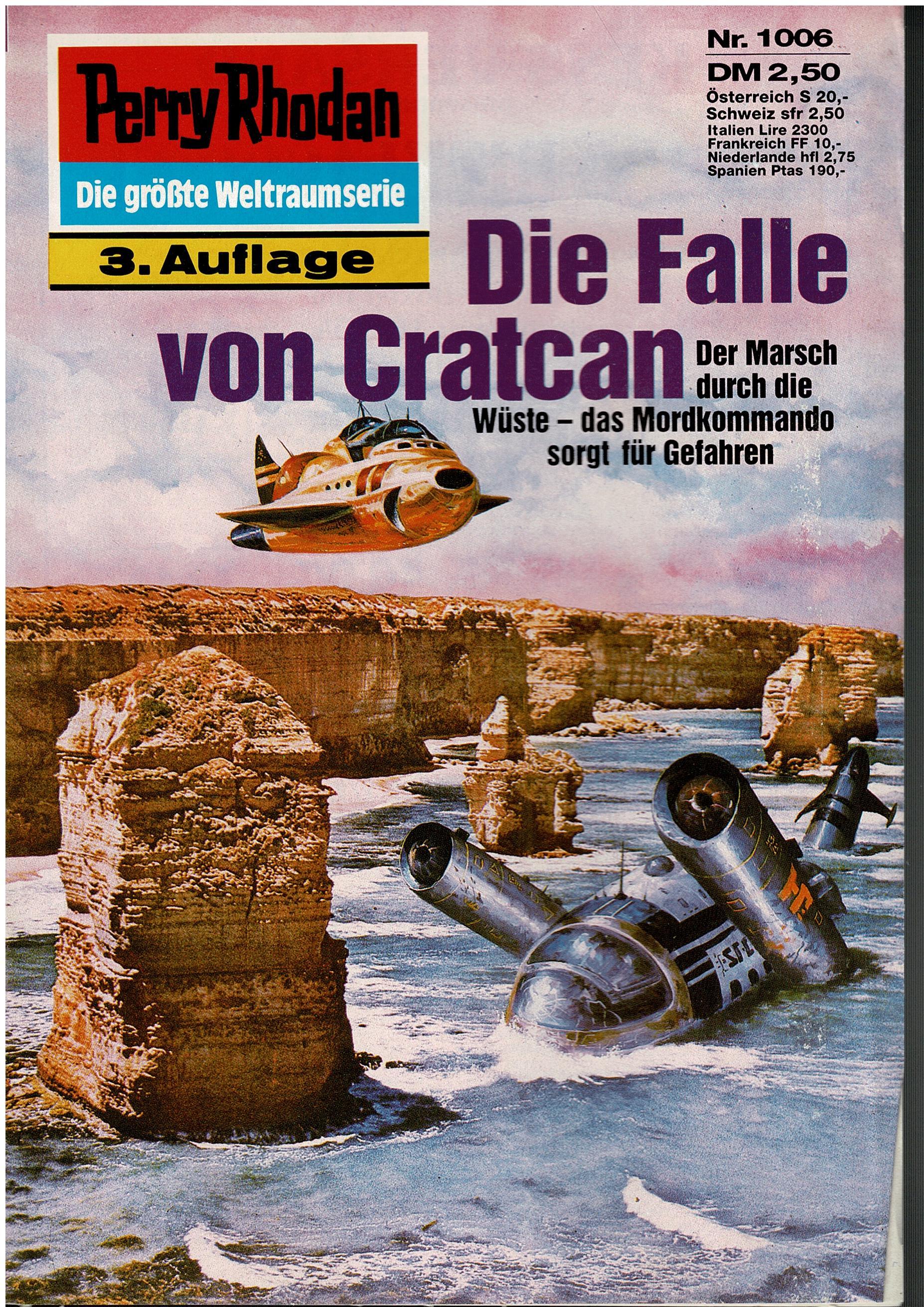 Clark Darlton • Perry Rhodan Nr. 1006 - Die Falle von Cratcan - 3. Auflage