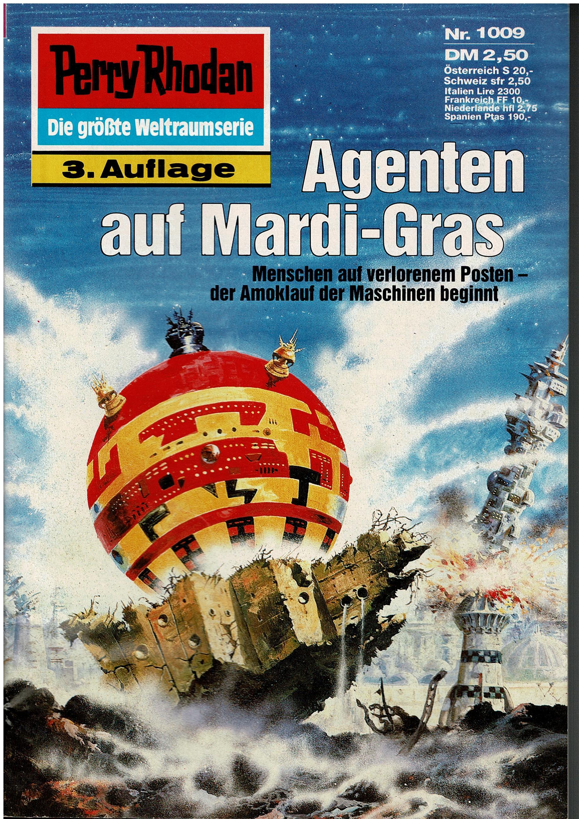 Ernst Vlcek • Perry Rhodan Nr. 1009 - Agenten auf Mardi-Gras - 3. Auflage
