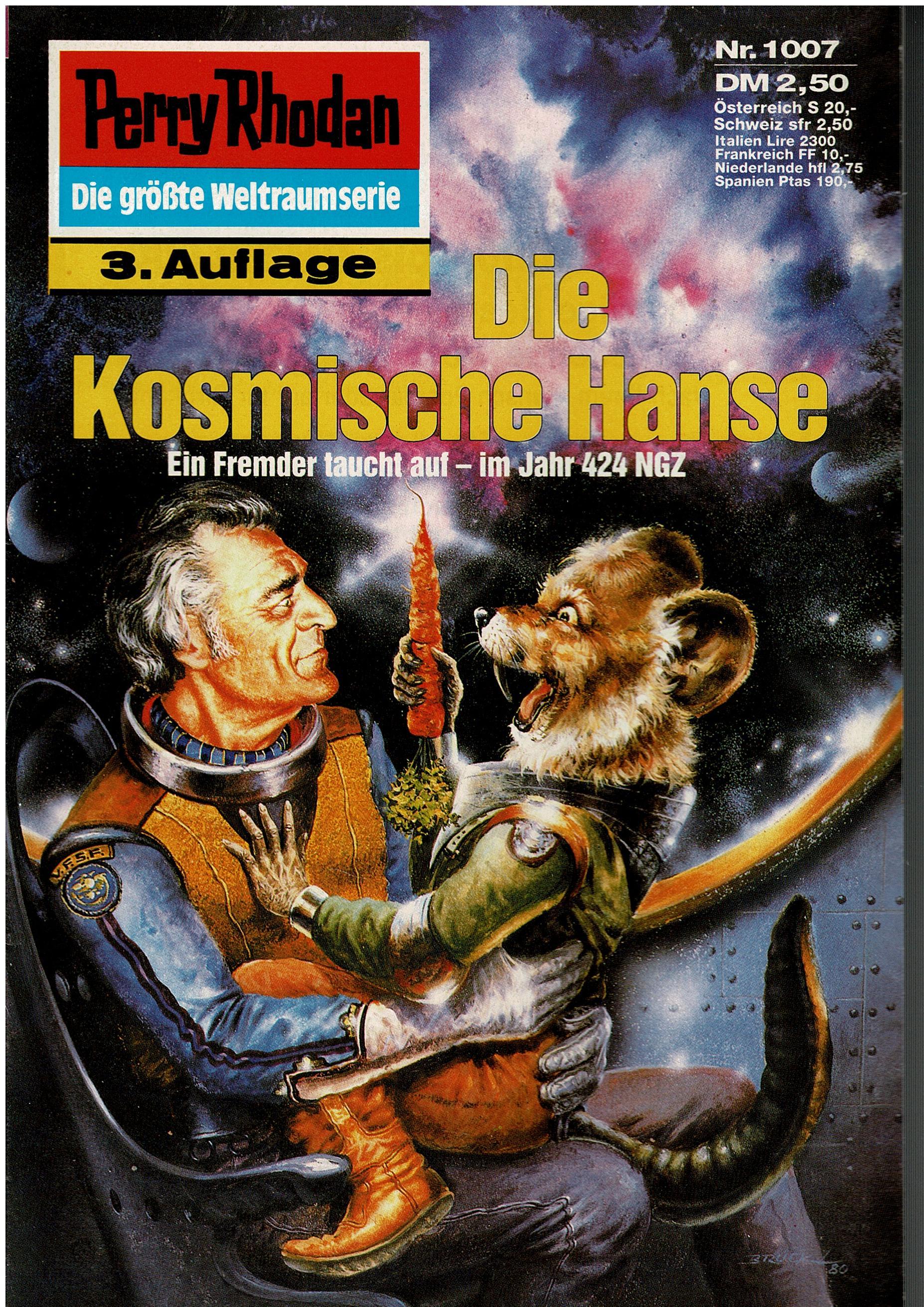 William Voltz • Perry Rhodan Nr. 1007 - Die Kosmische Hanse - 3. Auflage