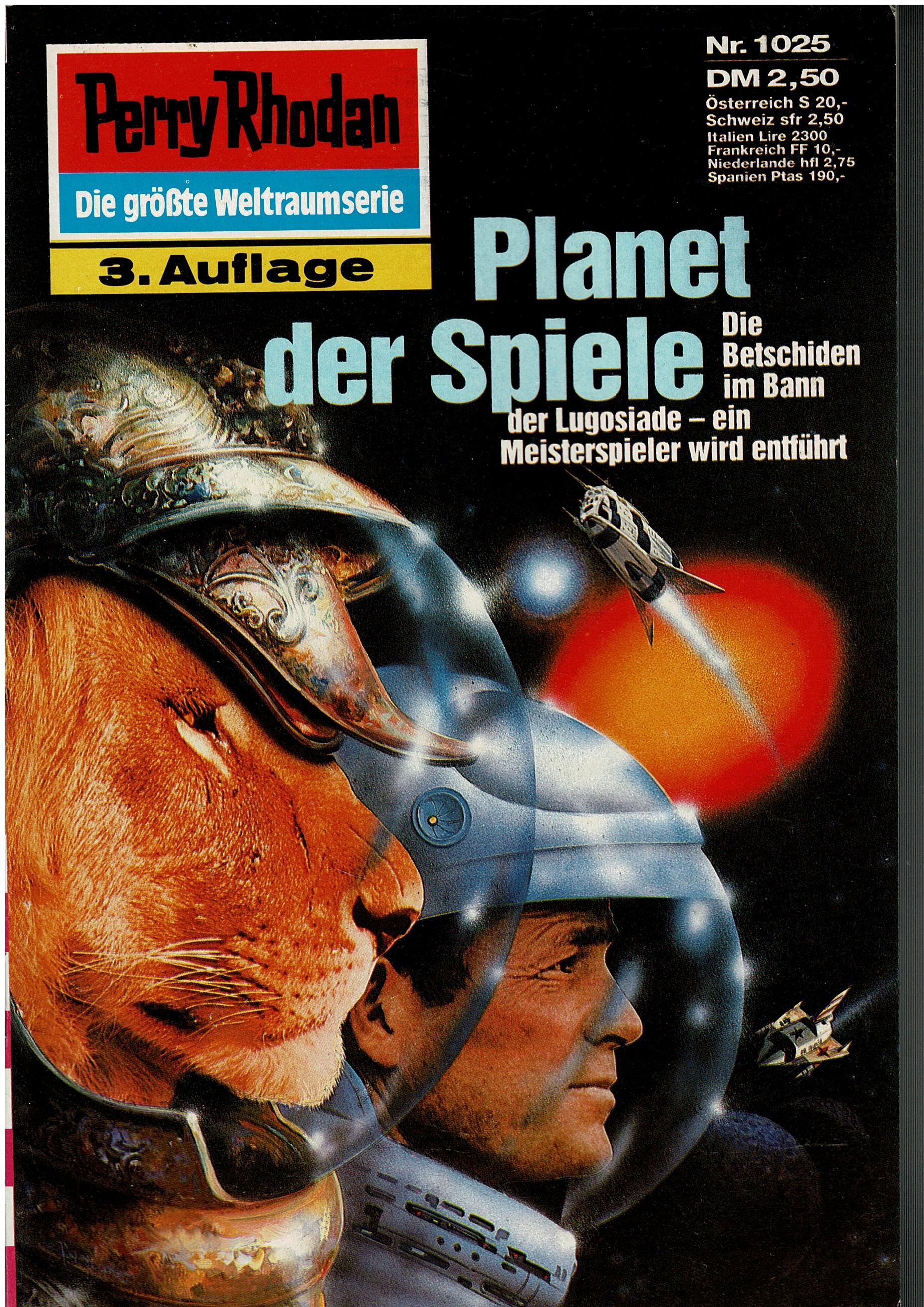 Marianne Sydow • Perry Rhodan Nr. 1025 - Planet der Spiele - 3. Auflage