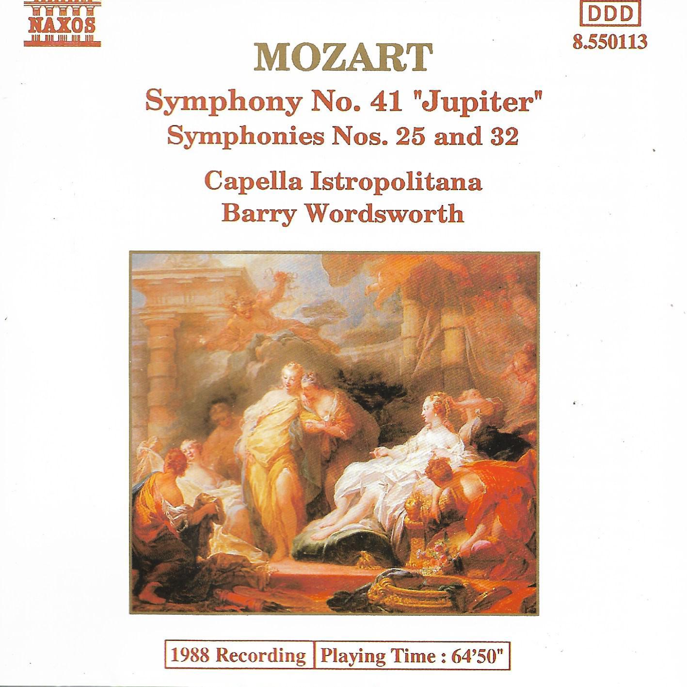 Mozart • Symphony No. 41 "Jupiter" / Symphonies Nos. 25 And 32