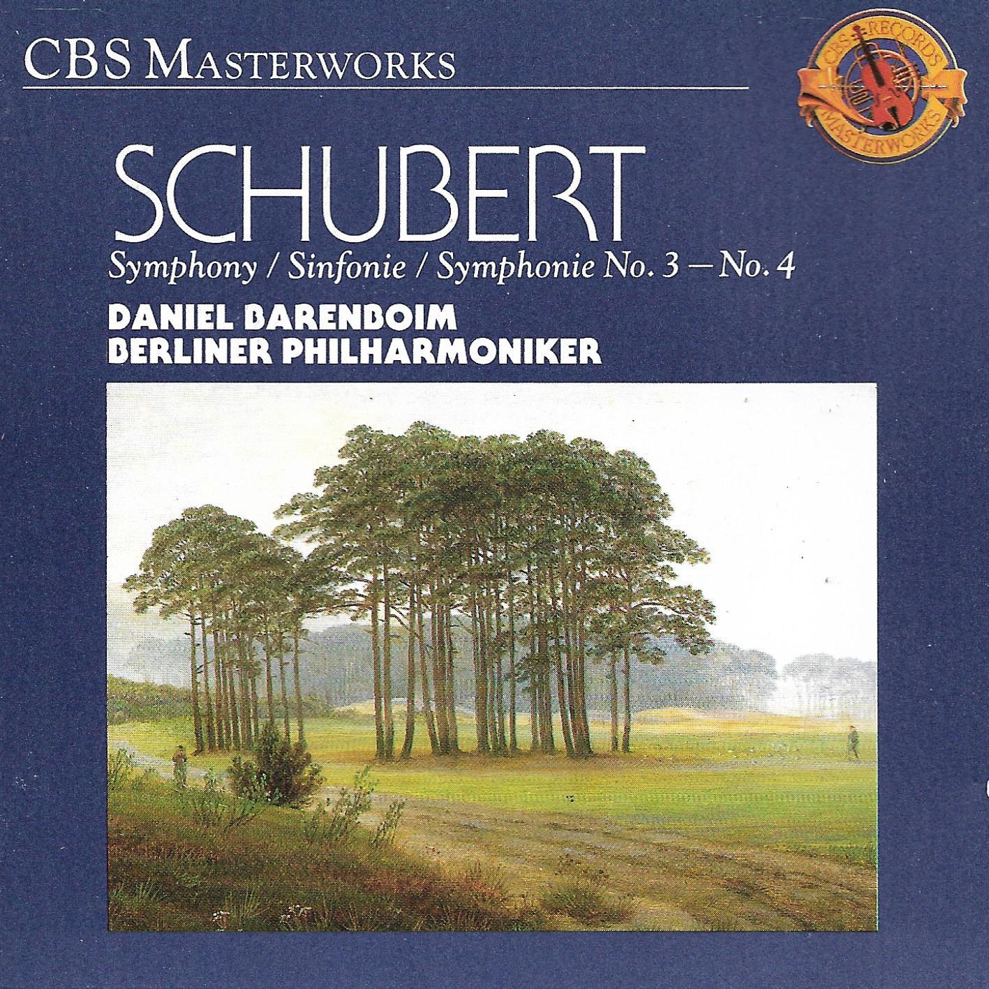 Schubert • Symphony No. 3 - No. 4