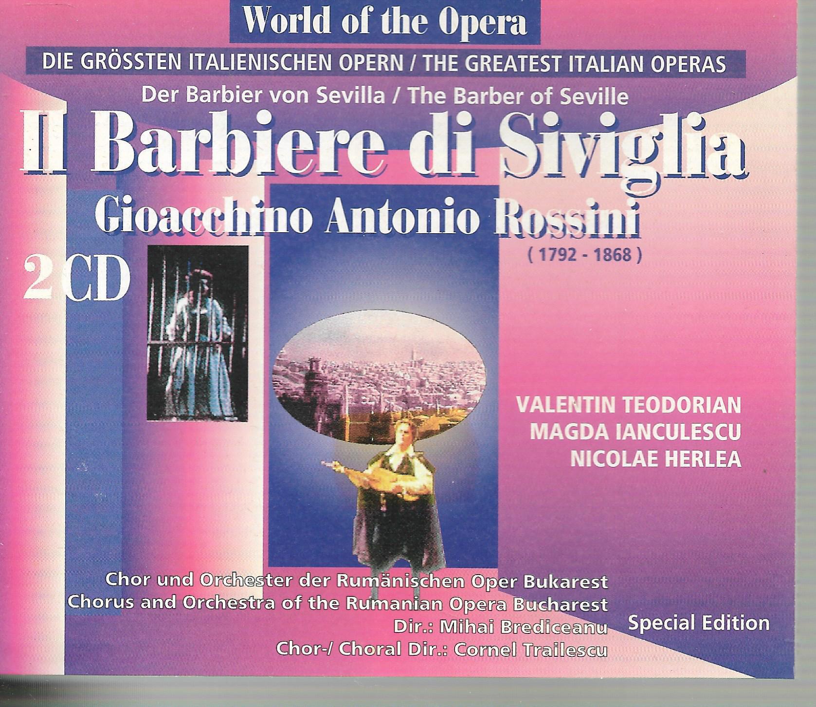 Gioacchino Rossini • Il Barbiere Di Siviglia