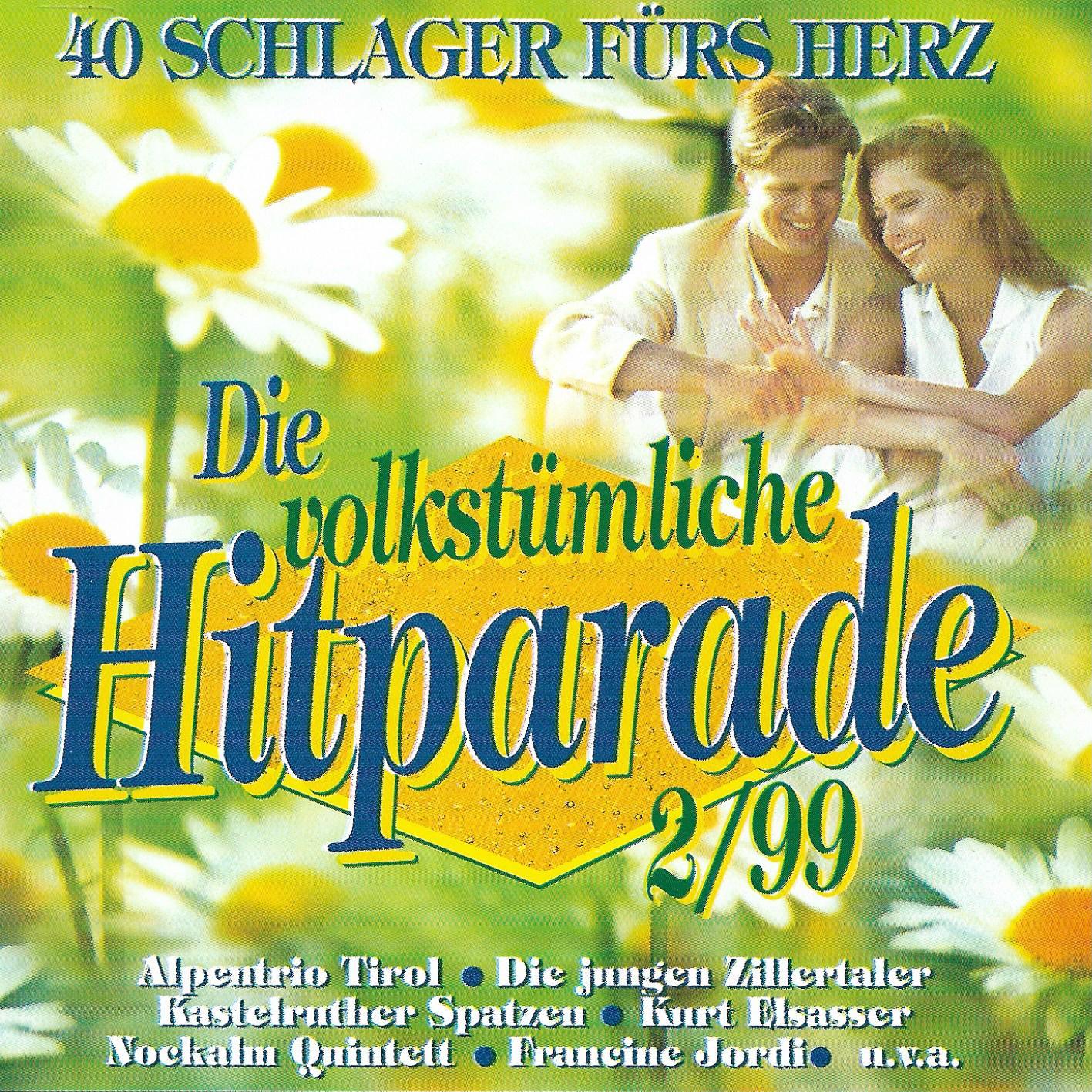 Various - Die volkstümliche Hitparade • 2/99 - 40 Schlager fürs Herz