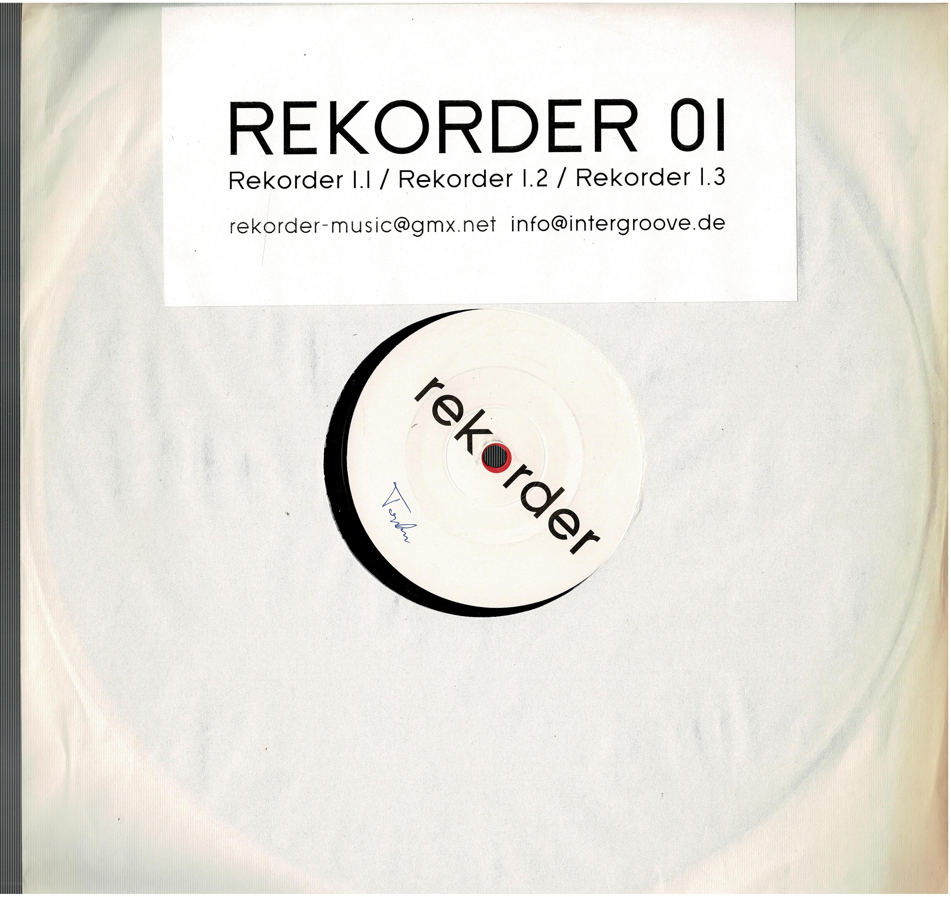 Rekorder • Rekorder 01
