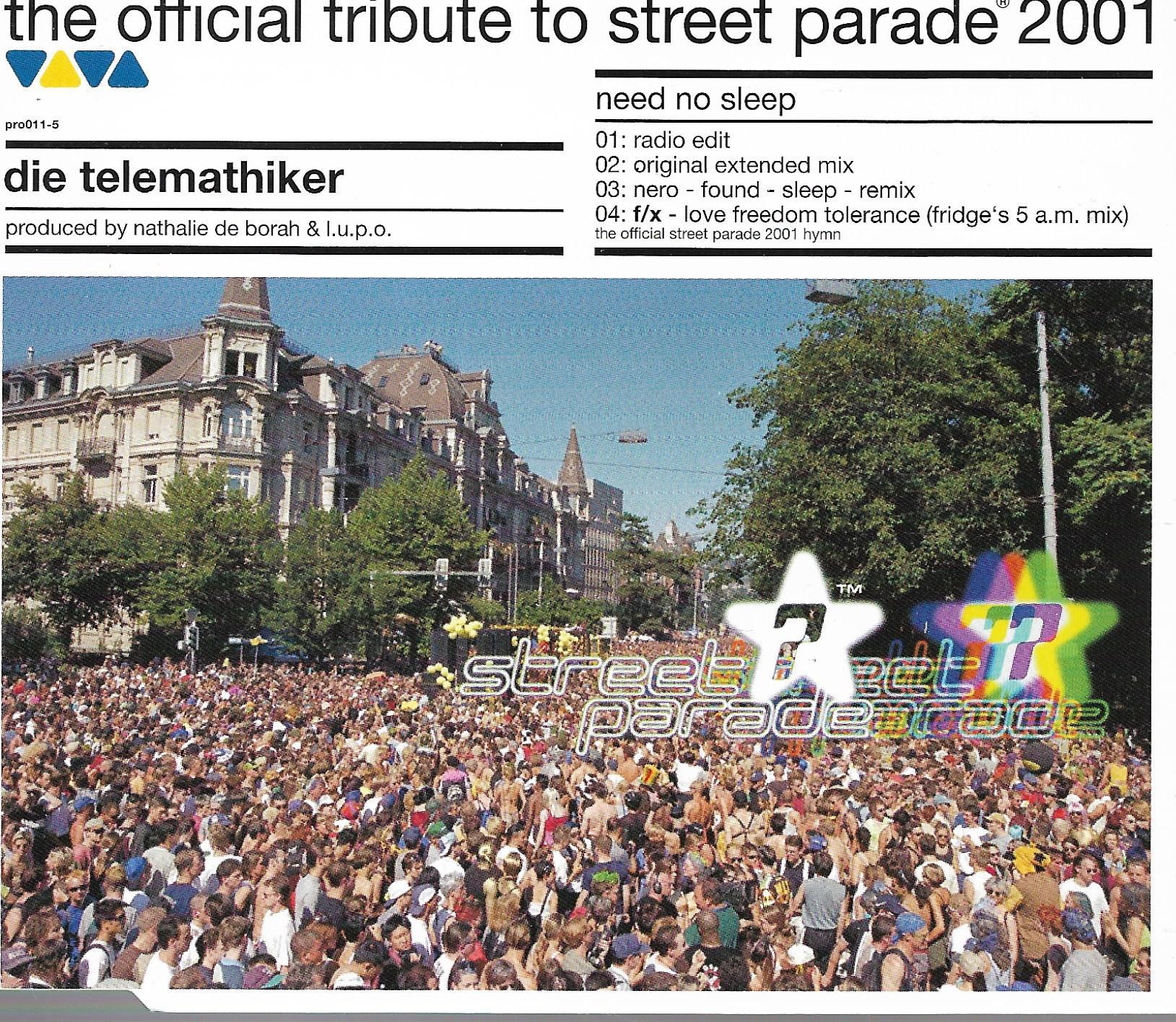 Telemathiker • Need No Sleep