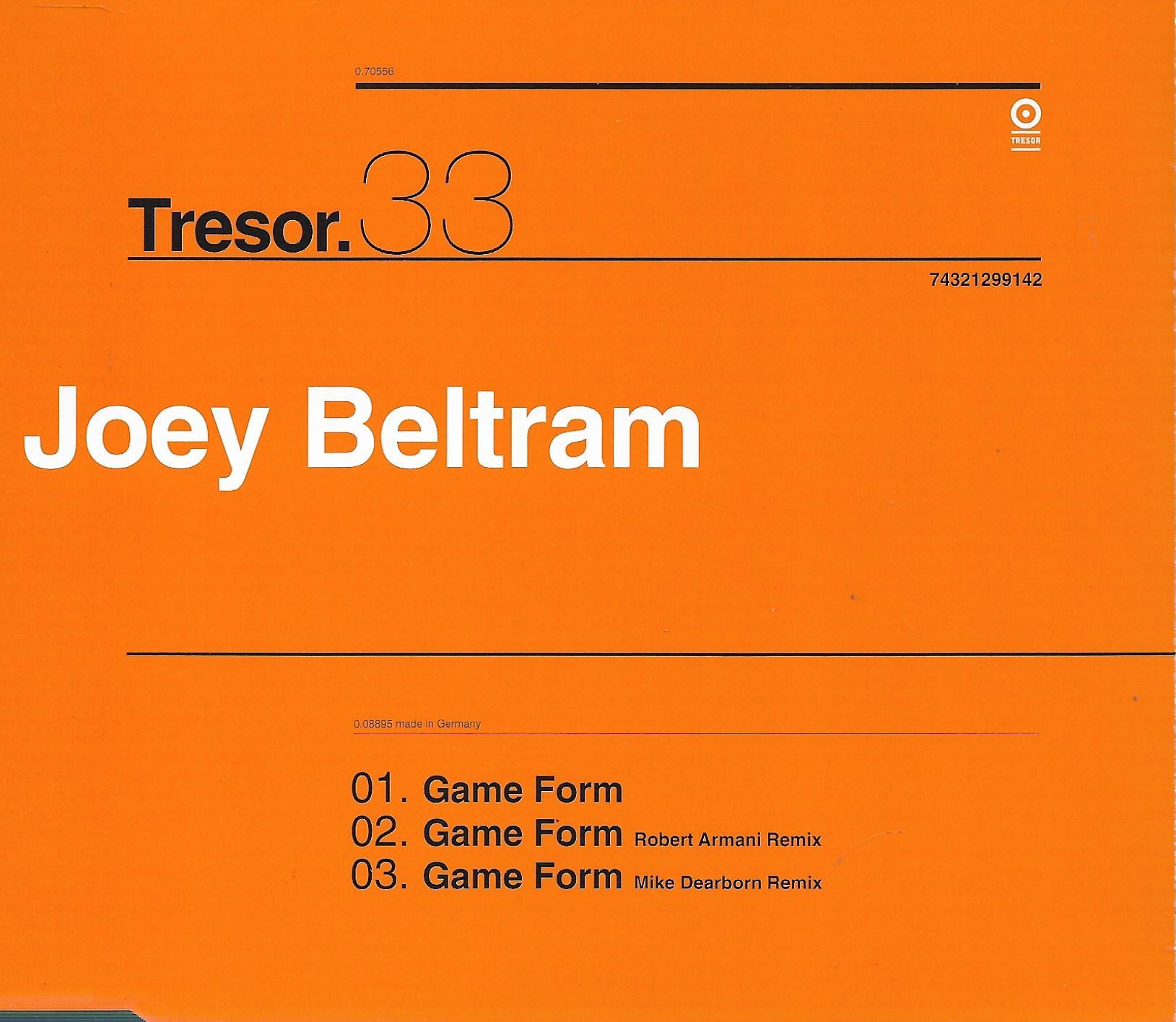 Joey Beltram • Game Form