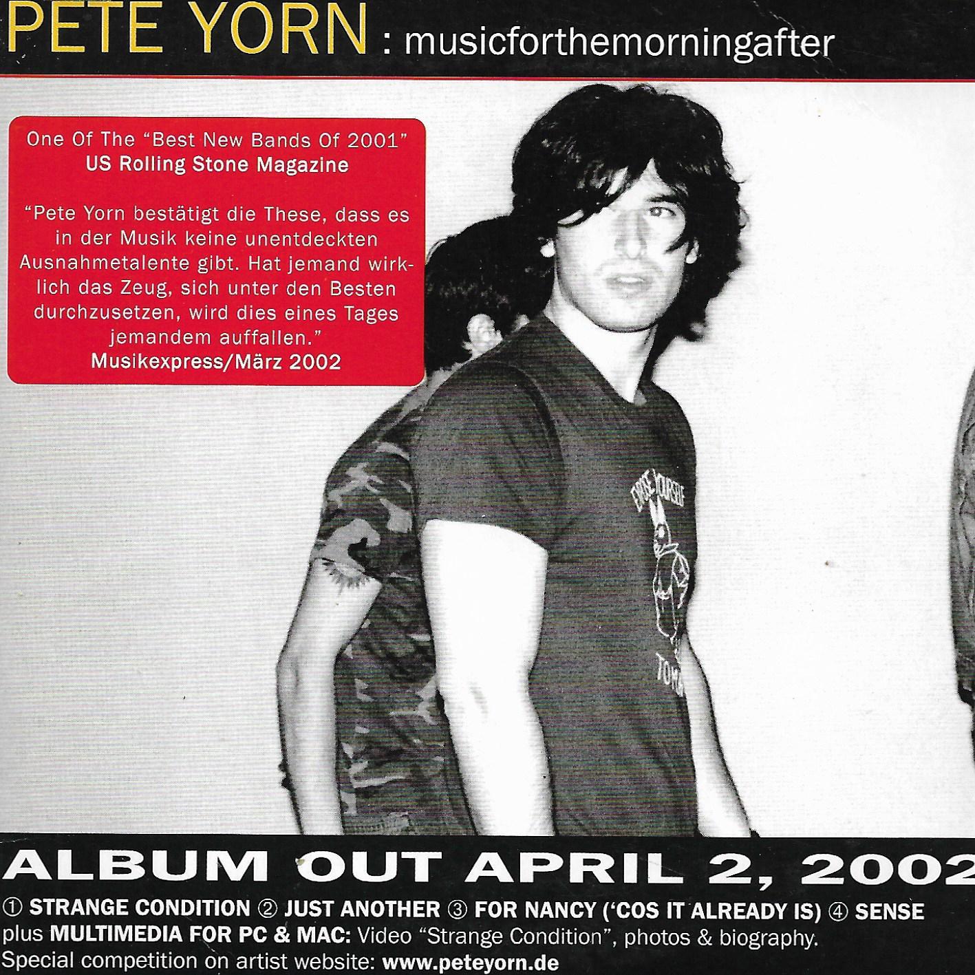 Pete Yorn / Lorien • Musicforthemorningafter / Under The Waves