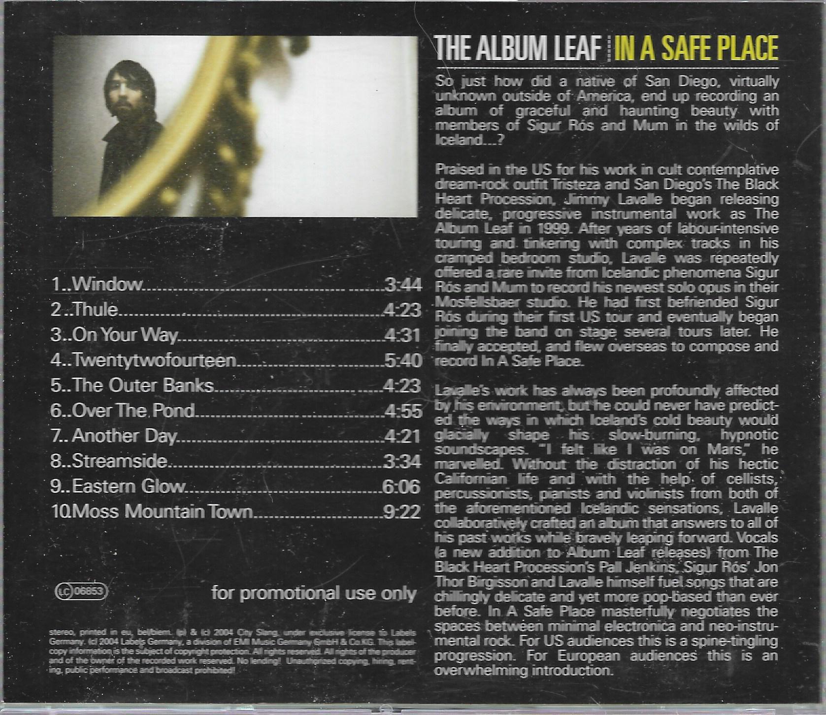 Album Leaf • In A Safe Place