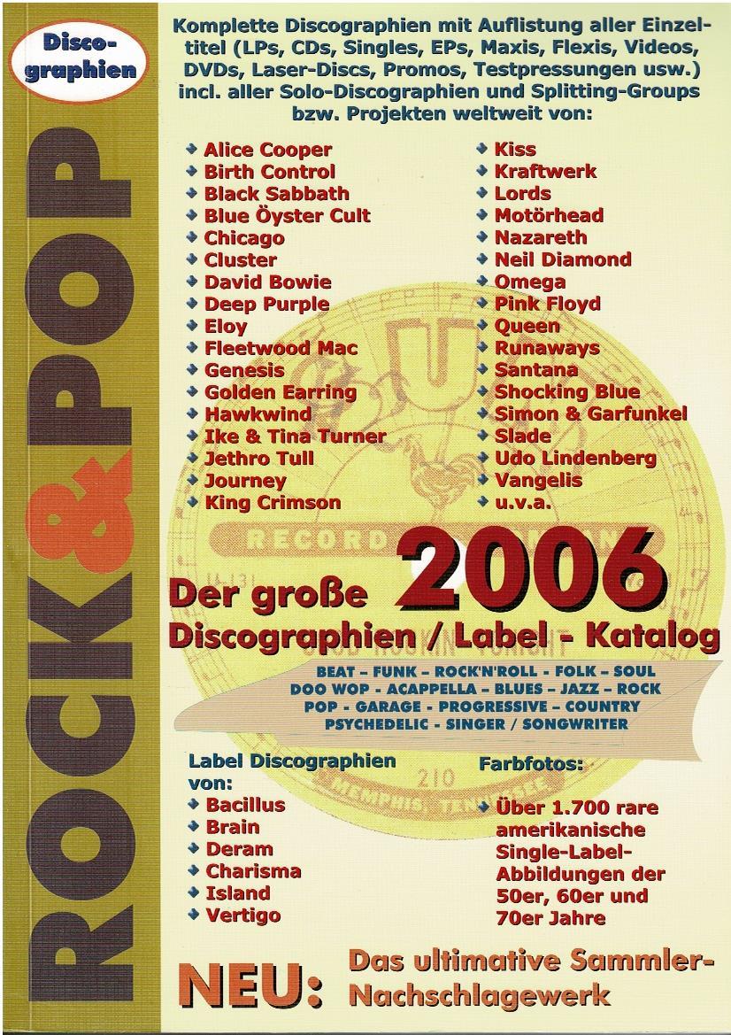 Fabian Leibfried • Der große Discographien/Label-Katalog