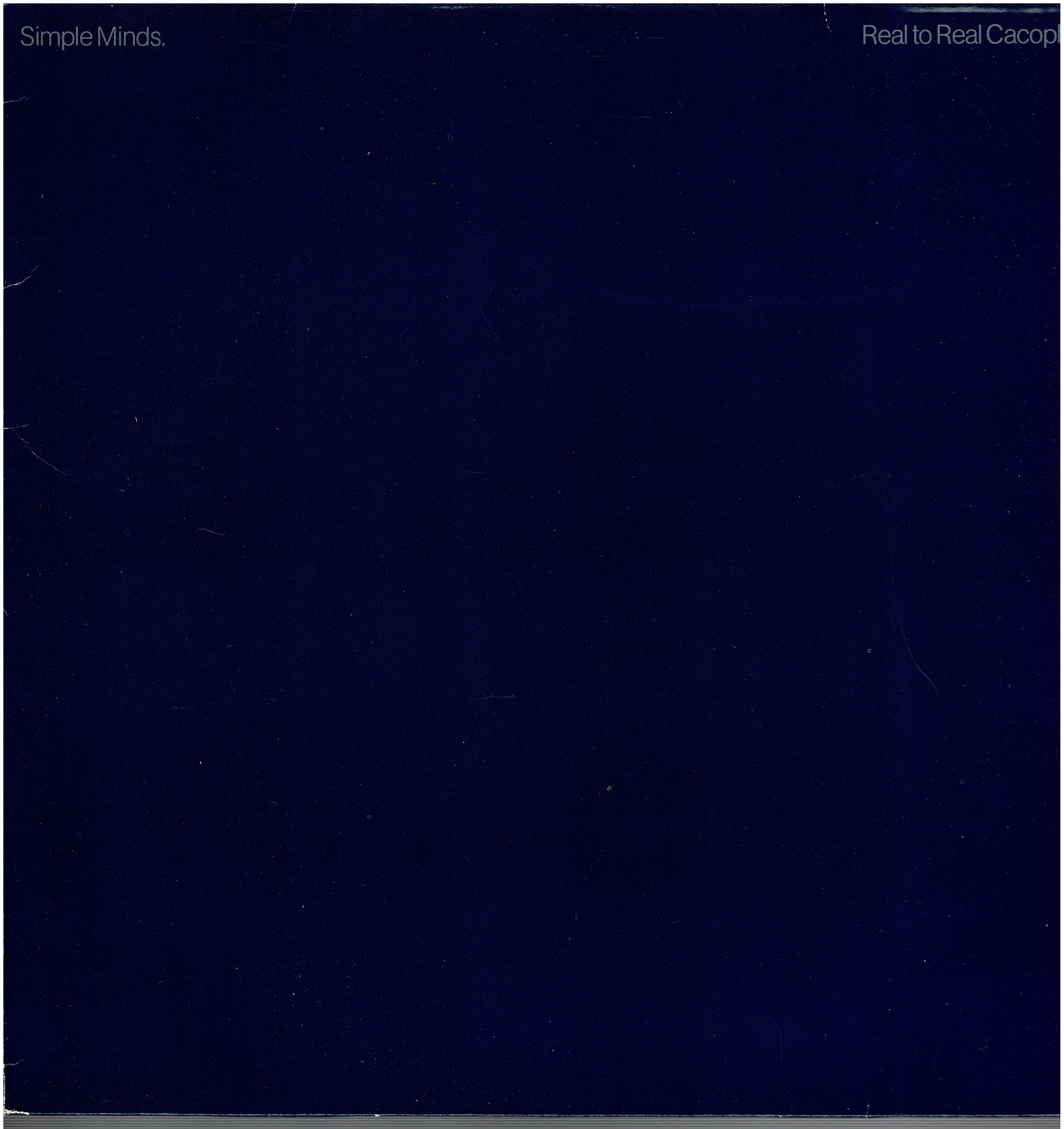 Simple Minds • Real To Real Cacophony