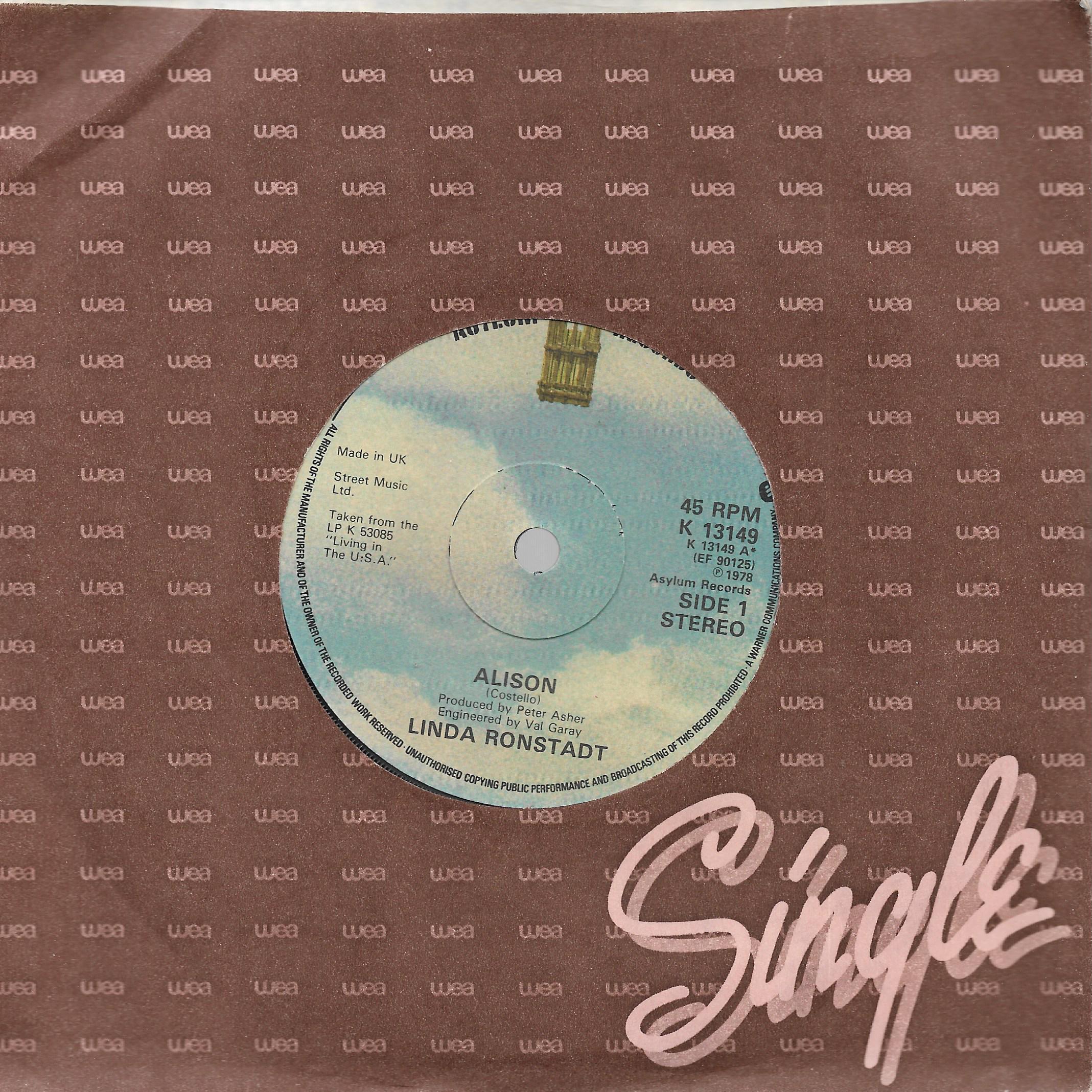 Linda Ronstadt • Alison