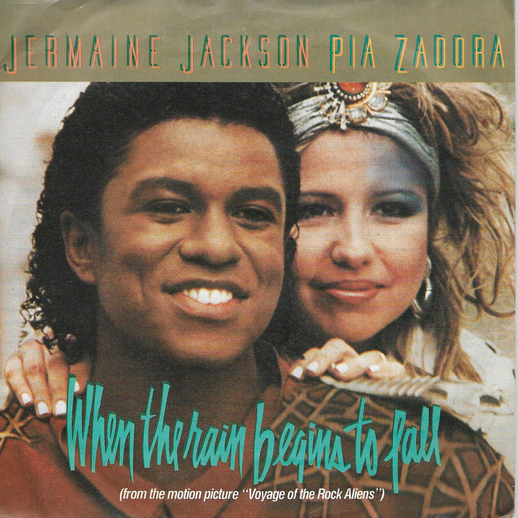 Jermaine Jackson & Pia Zadora • When The Rain Begins To Fall