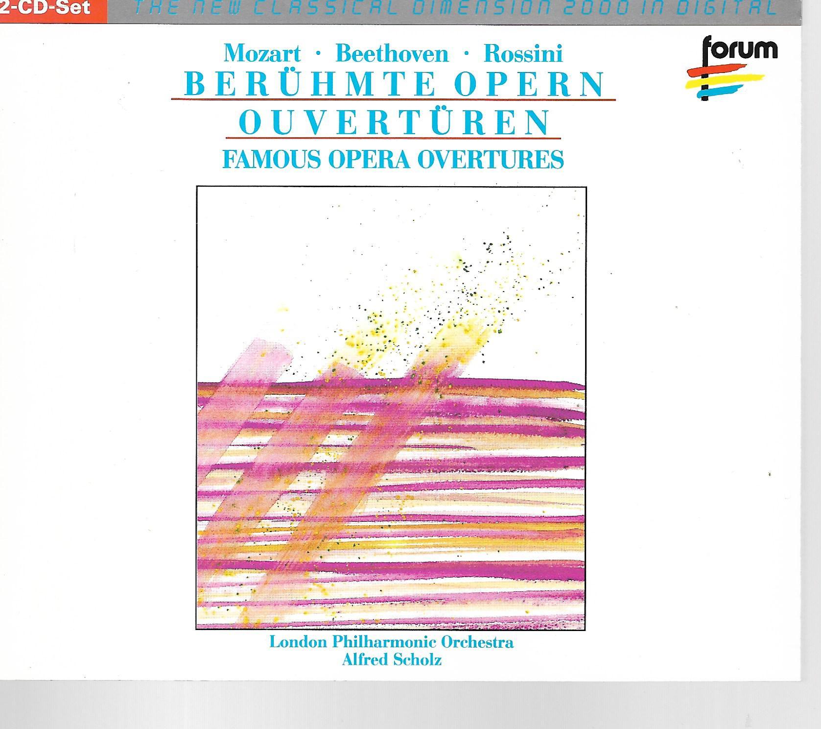 Wolfgang Amadeus Mozart / Ludwig van Beethoven / Gioacchino Rossini / London Philharmonic Orchestra • Berühmte Opern Ouvertüren = Famous Opera Overtures