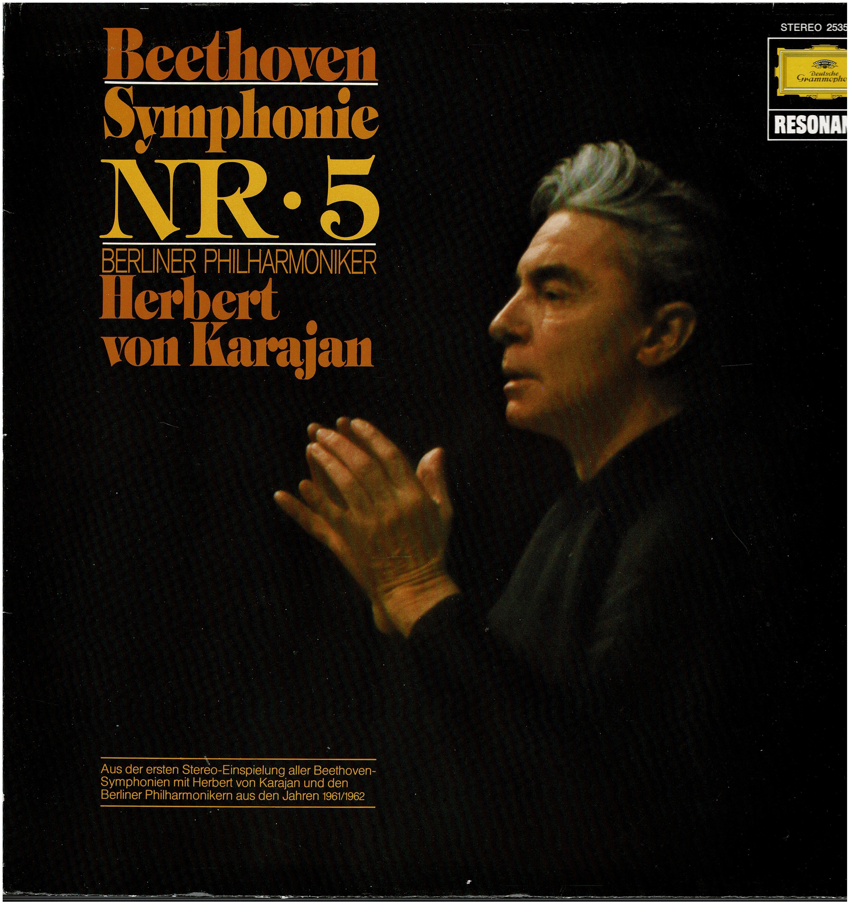 Ludwig van Beethoven / Berliner Philharmoniker / Herbert von Karajan • Symphonie Nr · 5